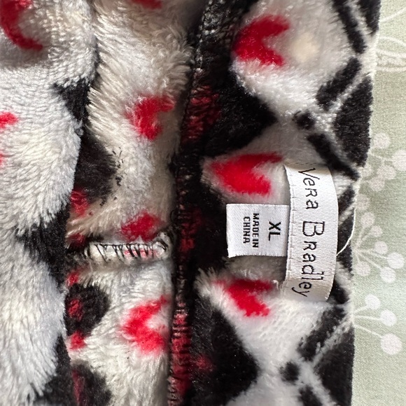 Vera Bradley Fleece Women’s Lounging Pajamas. Size XL - Picture 5 of 7